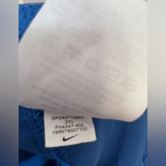 Men's Blue Nike Shorts Size: XXL - Picture 4 of 4